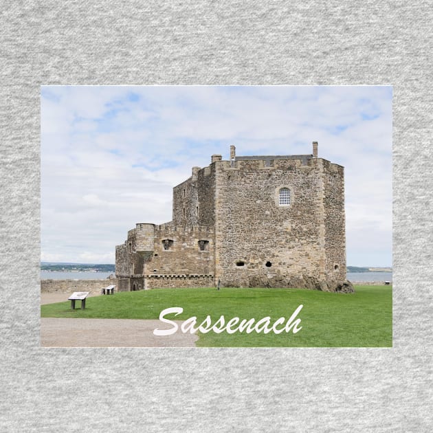 Blackness Castle - Fort William in Outlander by goldyart